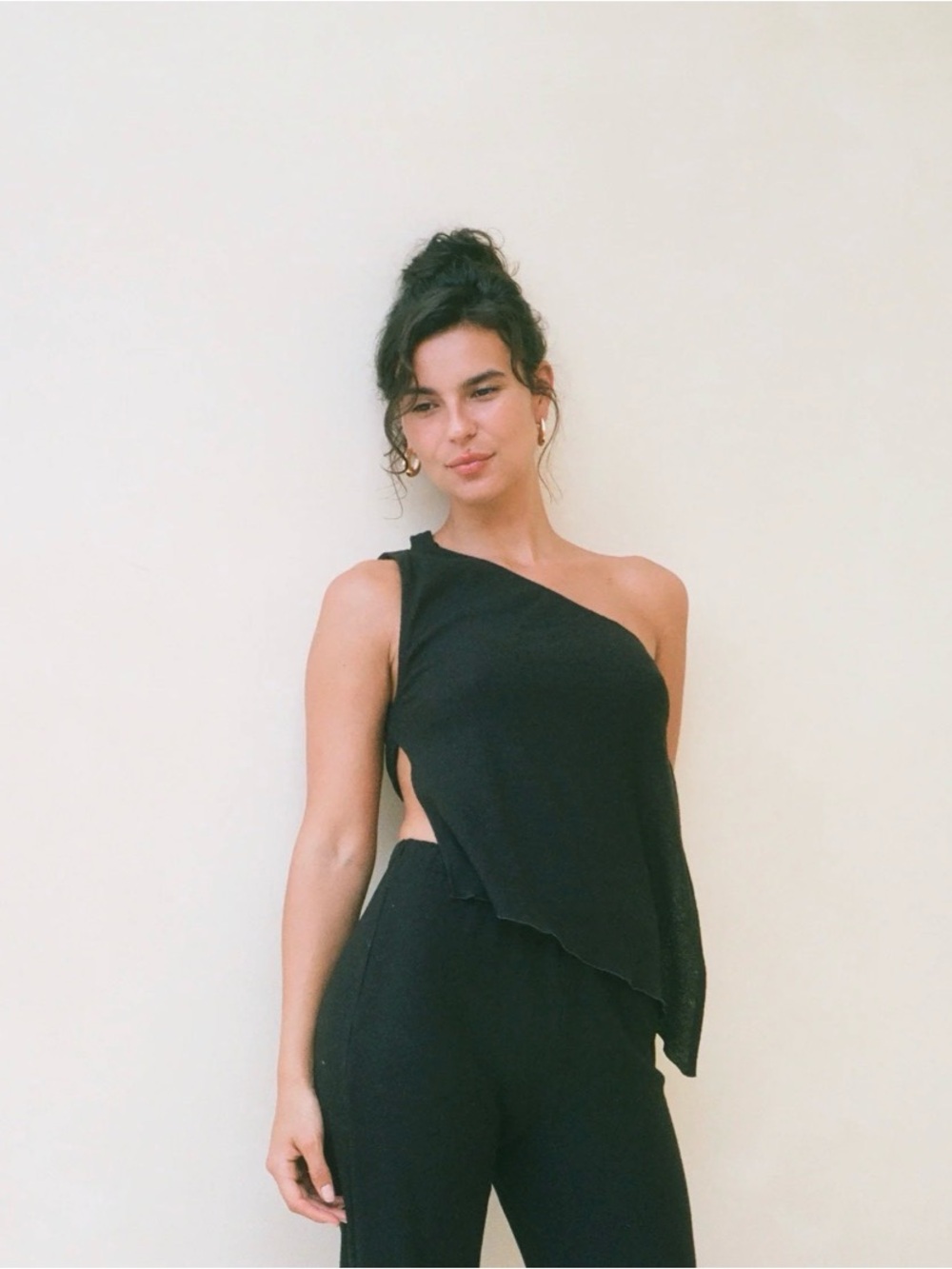 Bahhgoose One-Shoulder Backless Top XS/S - Picture 3 of 8